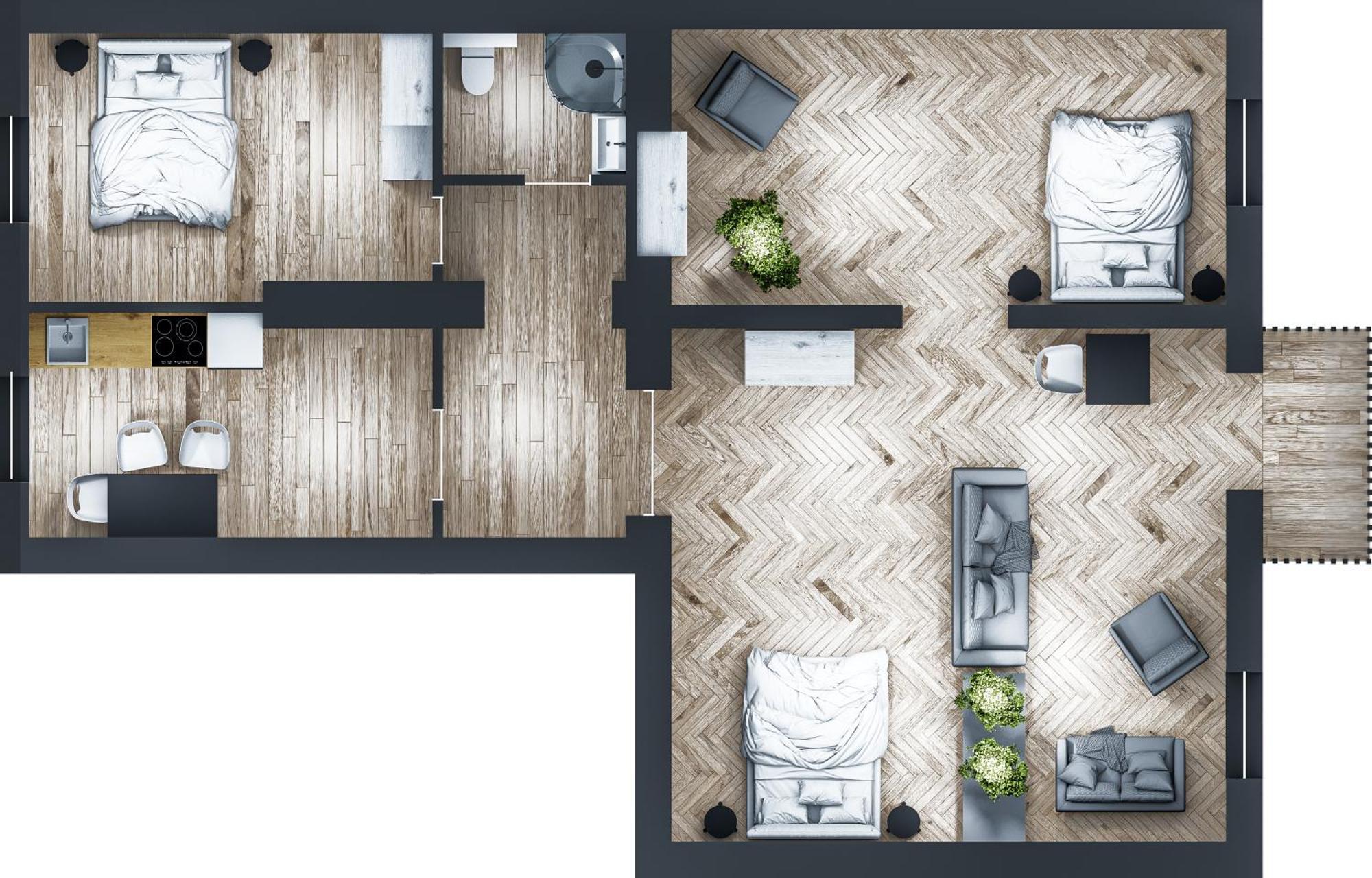 Appartamento Podzamcze 24 Cracovia